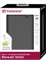 SATA merevlemez doboz 2.5 Transcend TS0GSJ25CK3 USB 3.0 3. bélyegkép