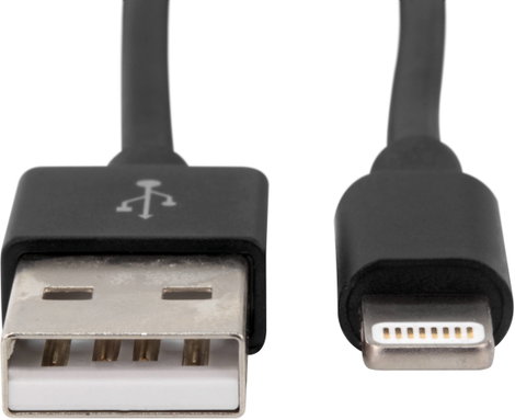 Ansmann Apple iPad/iPhone/iPod Töltőkábel [1x USB 2.0 dugó, A típus - 1x Apple Dock dugó Lightning]  5. kép