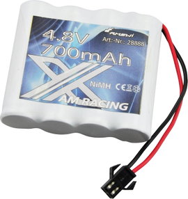 Amewi Akkucsomag, NiMH 4.8 V 700 mAh Cellaszám: 4 stick mikro autó-hüvely