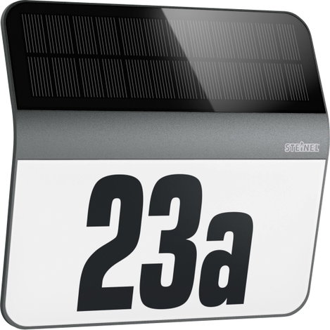 Steinel XSolar LH-N 035730 Napelemes házszám megvilágítás 0.03 W Hidegfehér Antracit