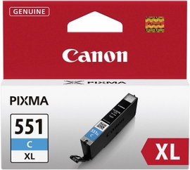 Canon Tinta Tintenpatrone Eredeti Cián 6444B001