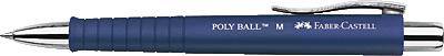 Faber-Castell 1 db Kugelschreiber Poly Ball 241151 Golyóstoll 0.5 mm Írás színe: Kék N/A