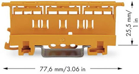 Rögzítő adapter WAGO 1 db 4. kép
