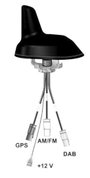 Blaupunkt DAB-A-GPS-a Shark DAB teőantenna 2. bélyegkép