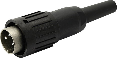 Amphenol T 3274 501 Kerek dugó Dugó, egyenes Össz pólusszám: 3 Sorozat (kerek csatlakozók): C091 1 d