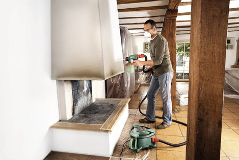 Bosch Home and Garden PFS 7000 Festékszóró pisztoly 1400 W Szállítási mennyiség (max.) 700 ml/perc 5. kép