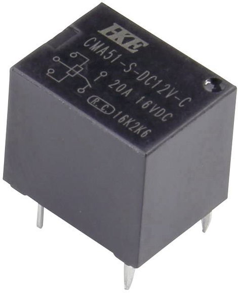 HKE CMA51-S-DC12V-C Autós relé 12 V/DC 35 A 1 váltó