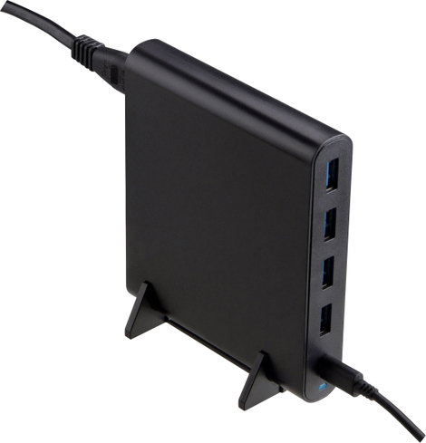 LVSUN 80W USB-C, QC3.0 USB-s töltőállomás 80 W Aljzat dugó Kimeneti áram (max.) 17000 mA Kimenetek s 4. kép