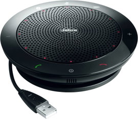 Konferencabeszélgetés kihangosító Bluetooth, USB 2.0 Jabra SPEAK 510 UC Fekete