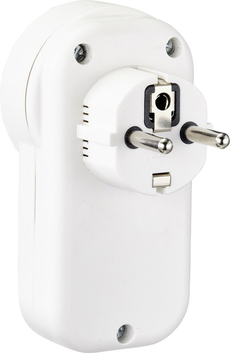 Sygonix SY-4755856 Köztes dugalj USB-vel Fehér 4. kép
