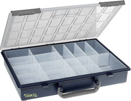 raaco Assorter 55 4x8-17 Univerzális Rendszerező doboz (H x Sz x Ma) 261 x 338 x 57 mm Rekeszek: 17 