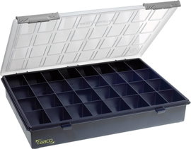 raaco Assorter 4-32 Univerzális Rendszerező doboz (H x Sz x Ma) 338 x 260 x 57 mm Rekeszek: 32 fix a