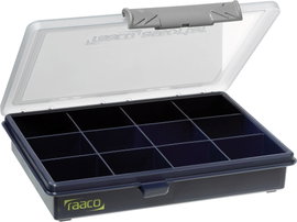 raaco Assorter 6-12 Univerzális Rendszerező doboz (H x Sz x Ma) 175 x 143 x 32 mm Rekeszek: 12 fix a