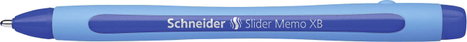 Schneider Schreibgeräte 1 db Slider Memo XB 150203 Golyóstoll 0.5 mm Írás színe: Kék N/A 4. kép