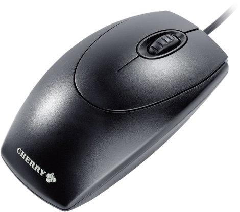 CHERRY Wheelmouse WLAN egér USB Optikai Fekete 3 Gombok 1000 dpi