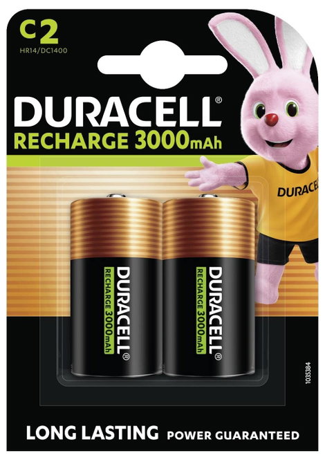 Babyakku Duracell PreCharged NiMH 1.2 V 3000 mAh 2 db