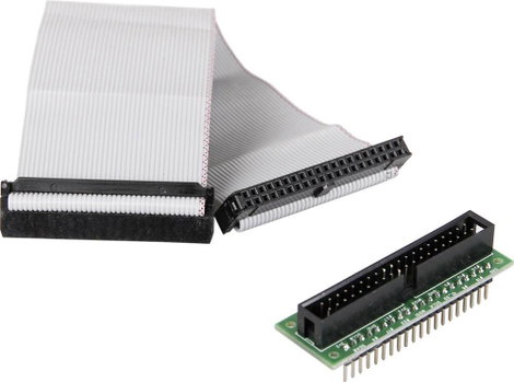 Joy-it RB-CON+01 GPIO kábel Raspberry Pi [40x GPIO alj - 40x GPIO alj, GPIO dugó] 15.00 cm Szürke 2. kép