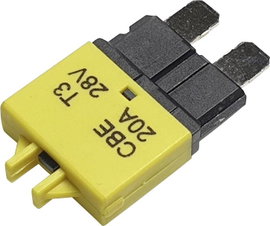 Hansor Circuit Breaker Standard, type 3, Manual Reset, 20A CBE3 Series 20A Biztosíték automata stand
