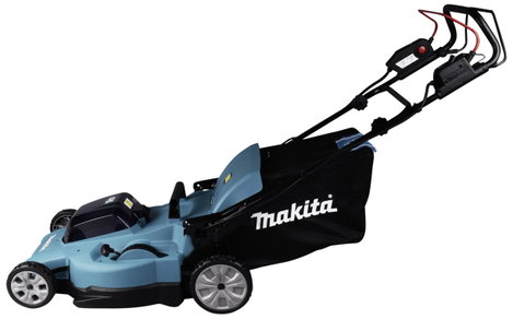 Makita DLM539Z Akku Fűnyíró Akku nélkül, töltő nélkül 2 x 18 V Vágási szélesség (max.) 53 cm Alkalma 2. kép