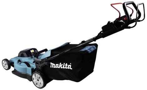 Makita DLM539Z Akku Fűnyíró Akku nélkül, töltő nélkül 2 x 18 V Vágási szélesség (max.) 53 cm Alkalma 3. kép