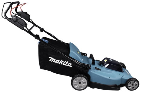 Makita DLM539Z Akku Fűnyíró Akku nélkül, töltő nélkül 2 x 18 V Vágási szélesség (max.) 53 cm Alkalma 6. kép