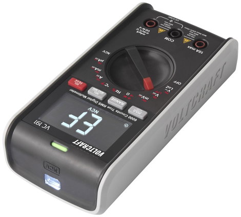 Digitális kézi multiméter CAT III 600 V 6000 digit, Voltcraft VC191 4. kép