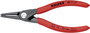Precíziós Seeger-gyűrű fogó belső gyűrűkhöz (furatok), 140 mm, 12-25 mm, egyenes, Knipex 48 11 J1 2. bélyegkép