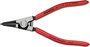 Seeger-gyűrű fogó külső gyűrűkhöz (tengelyek), 140 mm, 3-10 mm, egyenes, Knipex 46 11 A0 2. bélyegkép