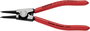 Seeger-gyűrű fogó külső gyűrűkhöz (tengelyek), 140 mm, 10-25 mm, egyenes, Knipex 46 11 A1 4. bélyegkép