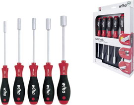 Dugókulcs készlet 5 részes kézi markolatú Wiha SoftFinish 01034