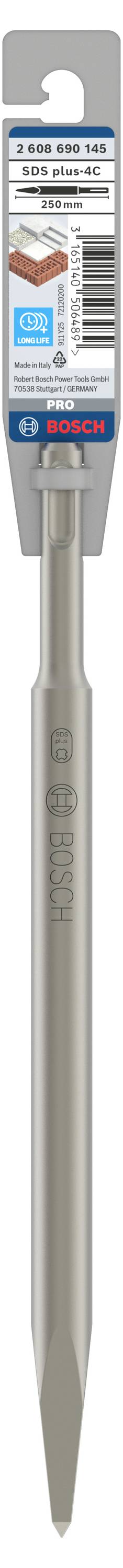 Bosch Accessories 2608690145 Bosch Hegyes véső Teljes hossz 250 mm SDS-Plus 1 db 3. kép
