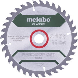 Metabo PRECISION CUT WOOD CLASSIC 628659000 Körfűrészlap 160 x 20 x 1.4 mm Fogak száma (collonként):