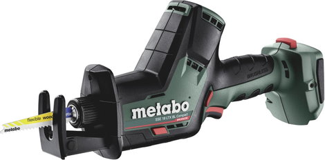 Metabo SSE 18 LTX BL Compact Akkus kardfűrész 602366850 akku nélkül 18 V