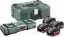 Metabo Basic-Set 4x LiHD 5.5Ah ASC 145 DUO Akkucsomag töltő 685180000 bélyegkép