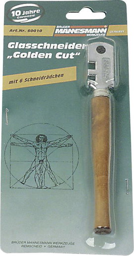 Üvegvágó Brüder Mannesmann 60010