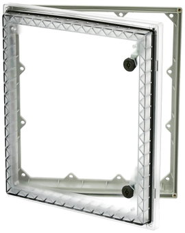 Fibox PW 343009 T Betekintő ablak Átlátszó fedél, Kéttollú, UV álló (H x Sz x Ma) 88 x 295 x 342 mm 