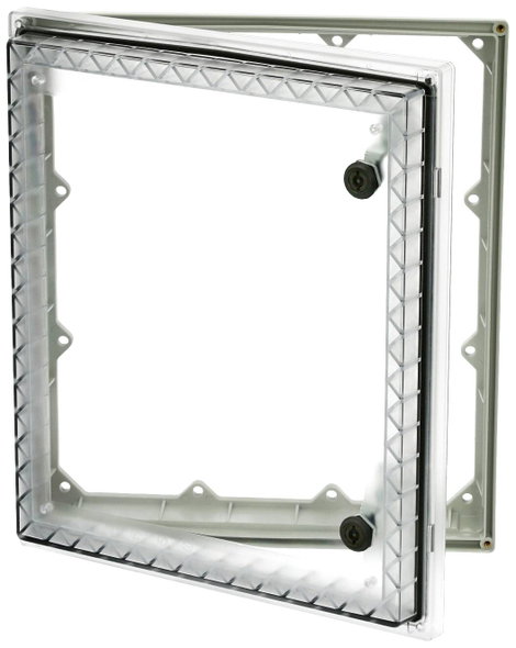Fibox PW 343009 T Betekintő ablak Átlátszó fedél, Kéttollú, UV álló (H x Sz x Ma) 88 x 295 x 342 mm