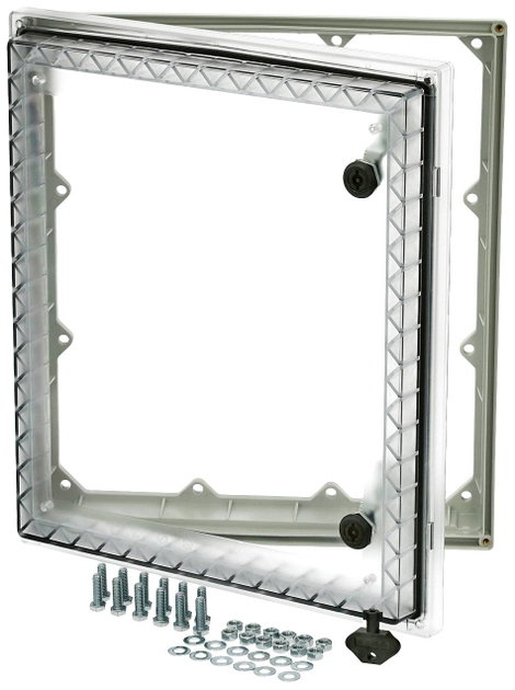 Fibox PW 343009 T Betekintő ablak Átlátszó fedél, Kéttollú, UV álló (H x Sz x Ma) 88 x 295 x 342 mm 2. kép