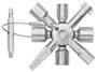 Univerzális kulcs szekrényekhez és elzáró rendszerekhez, Knipex TwinKey 00 11 01 3. bélyegkép