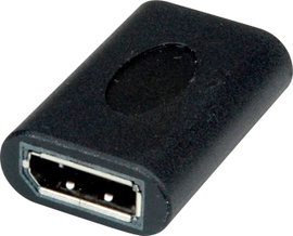 Value 12.99.3165 Átalakító [1x DisplayPort alj - 1x DisplayPort alj] Fekete