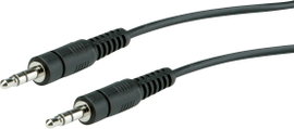 Roline 11.09.4501 Jack Audio Csatlakozókábel [1x Jack dugó, 3,5 mm-es - 1x Jack dugó, 3,5 mm-es] 1.0