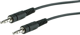 Roline 11.09.4502 Jack Audio Csatlakozókábel [1x Jack dugó, 3,5 mm-es - 1x Jack dugó, 3,5 mm-es] 2.0