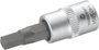 Dugókulcs betét 6,3 mm (1/4) 5 mm-es belsőkulcsnyílású hatlapú bittel, 37 mm, TOOLCRAFT bélyegkép