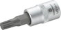 Dugókulcs betét 6,3 mm (1/2), sokfogú bittel 5mm, hossz: 37 mm, TOOLCRAFT bélyegkép