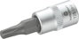 Dugókulcs betét 6,3 mm (1/4), T-profillal T25, hossz: 37 mm, TOOLCRAFT bélyegkép
