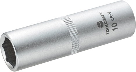 Dugókulcs betét 6,3 mm (1/4), 10x50 mm, TOOLCRAFT