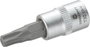 Dugókulcs betét 6,3 mm (1/4), T-profillal T30, hossz: 37 mm, TOOLCRAFT bélyegkép