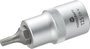 Dugókulcs betét 12,5 mm (1/2), T-profillal T25, hossz: 55 mm, TOOLCRAFT bélyegkép