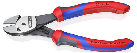 Mechanikai oldalcsípő fogó 180 mm Knipex TwinForce 73 72 180 2. kép