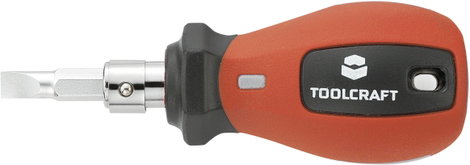 Csavarhúzó, univerzális hajtó bittel 56 g, TOOLCRAFT 2. kép
